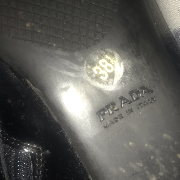 Vintage 90s PRADA Leather boots - Picture 5 of 6